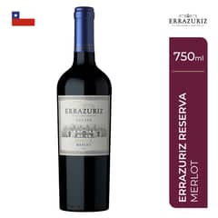 ERRAZURIZ - Vino Tinto Estate Series Merlot Errazuriz Botella 750 mL