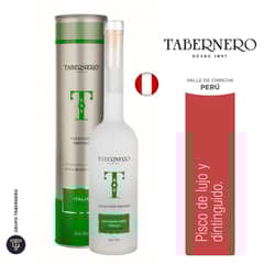 TABERNERO - Pisco Tabernero Mosto Verde Italia Premium Botella 500 mL