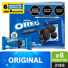 OREO - Galleta Pack 6 Unidades 216 g