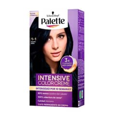PALETTE COLOR CREAM - Tinte 1-1 Negro Azul