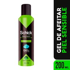 SCHICK - Gel para Afeitar Piel Sensible Protect Schick 200 mL