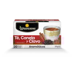 WAWASANA - Té Canela Clavo x 20 Sobres