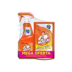 MR MUSCULO - Desengrasante Gatillo 500 mL + Doypack 500 g