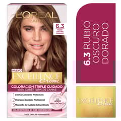 EXCELLENCE - Kit Tinte Capilar Excellence Tono 6.3 Rubio Oscuro