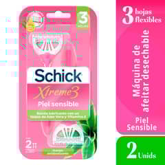 SCHICK - Máquina De Afeitar Para Mujer Xtreme Sensitive