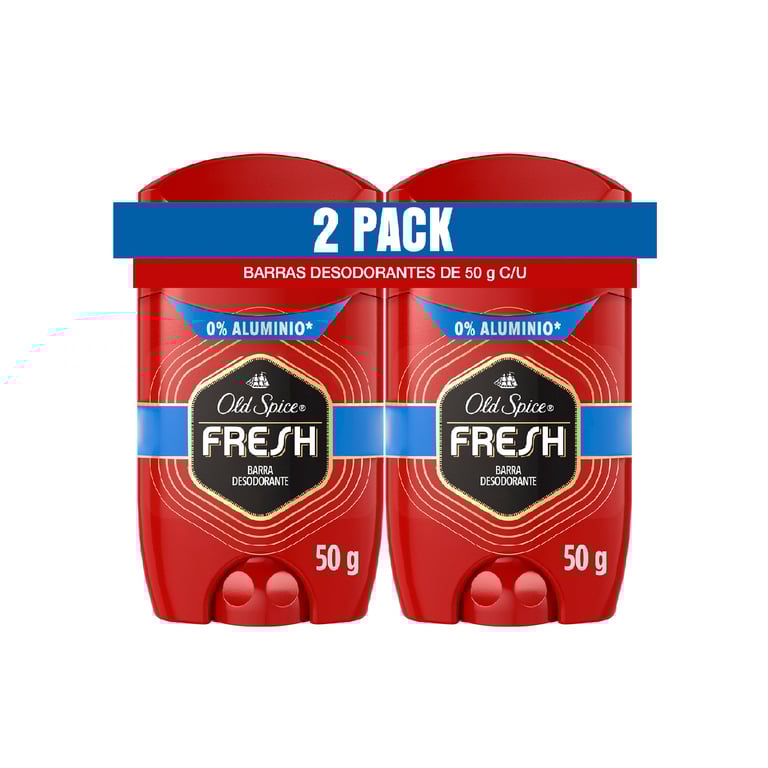 Desodorante en Barra Old Spice Fresh Empaque 2 Und