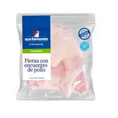 SAN FERNANDO - Pierna Con Encuentro De Pollo Congelado