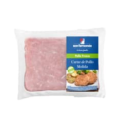 SAN FERNANDO - Carne Molida De Pollo Termoformado x Un