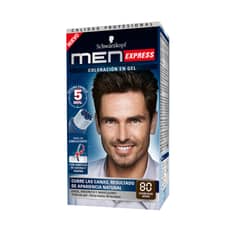 MEN EXPRESS - Tinte Men Express 80 Castaño Negro Natural