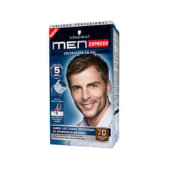 MEN EXPRESS - Tinte Men Express 70 Castaño Oscuro Natural