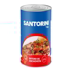SANTORINI - Entero De Anchoveta En Salsa De Tomate 200 g