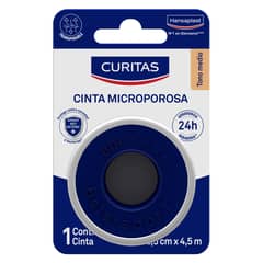 CURITAS - Cinta Microporosa Curitas Beige