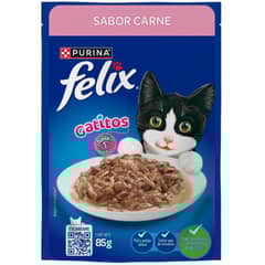 FELIX - GATITOS SABOR CARNE X85GR
