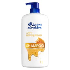 HEAD SHOULDERS - Shampoo Antiresequedad Miel Envase 1 L