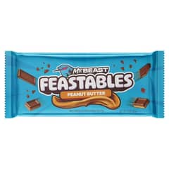 MR BEAST FEASTABLES - FEASTABLES PEANUT BUTTER BAR X 60GR