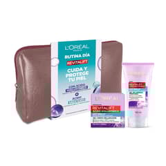 LOREAL PARIS - Pack Revitalift Hialurónico Crema Gel 50 mL + Gel Limpieza 150 mL