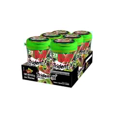 TRIDENT - Chicle X Splash Fresa y Limón Display 6 Und