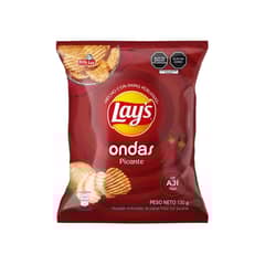 LAYS - Papas Lays Ondas Picante Bolsa 130 g