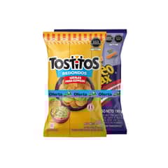 FRITO LAY - Snack Tostitos Redondos 150 g + Piqueo Snax 190 g