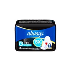 ALWAYS - Toalla Higiénica Always Noche Seca Empaque 24 Und