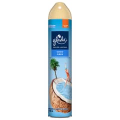 GLADE - Ambientador Glade en Aerosol Coco Vibes Lata 400 mL
