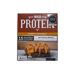 WILD FOOD - Proteína Caramelo Wild Food Pack 5 Und 225 g