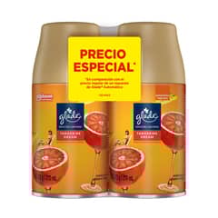 GLADE - Ambientador Aero Mandarina Glade Pack 2 Und 270 mL