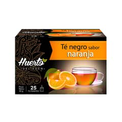 HUERTO DEL EDEN - Té Negro Naranja Huerto del Edén Pack 25 Und 30 g